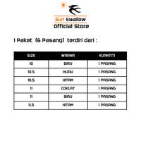 Gambar Paket 6 Pasang Sandal Jepit Karet Pria Sendal Sun Swallow London Series dari Sun Swallow Sandals Kota Administrasi Jakarta Utara 2 Tokopedia