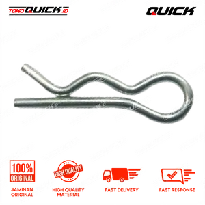 Sparepart Traktor Quick Cakar Baja, Snap Pin For Shaft Dia 8 SP / HARGA PER PCS