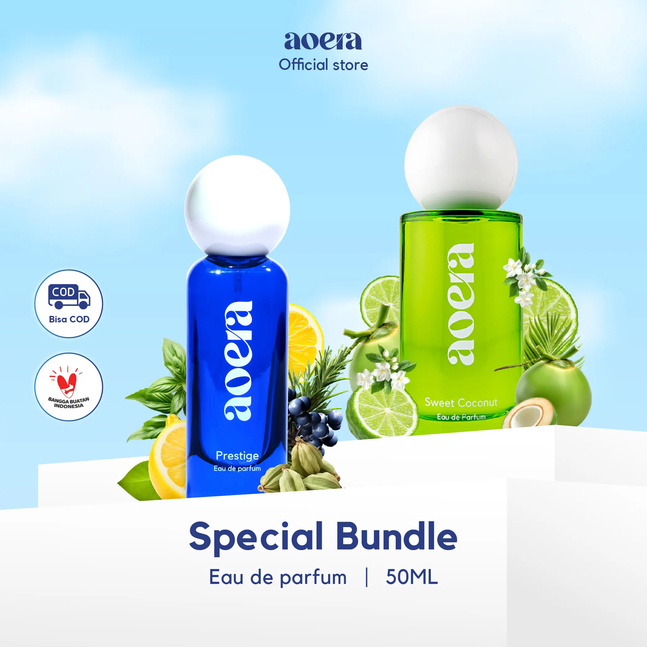 Aoera - Promo Bundle Z Series X Fruity Series Eau De Parfum 50ML Aoera - Promo Bundle Z Series X Fruity Series Eau De Parfum 50ML