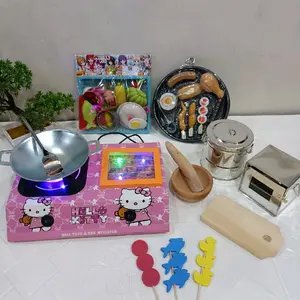 Mainan anak Kompor Bakaran led hk peri / mainan masak masakan kompor set