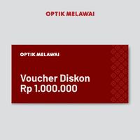 Gambar Voucher Optik Melawai Rp1.000.000 dari Optik Melawai Official Kota Administrasi Jakarta Pusat 1 Tokopedia