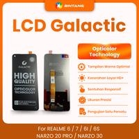 Gambar GALACTIC LCD Fullset Touchscreen For REALME 6 / 7 / 6I / 6S / NARZO 20 PRO / NARZO 30 dari Bintang Official Store Kota Tangerang 1 Tokopedia