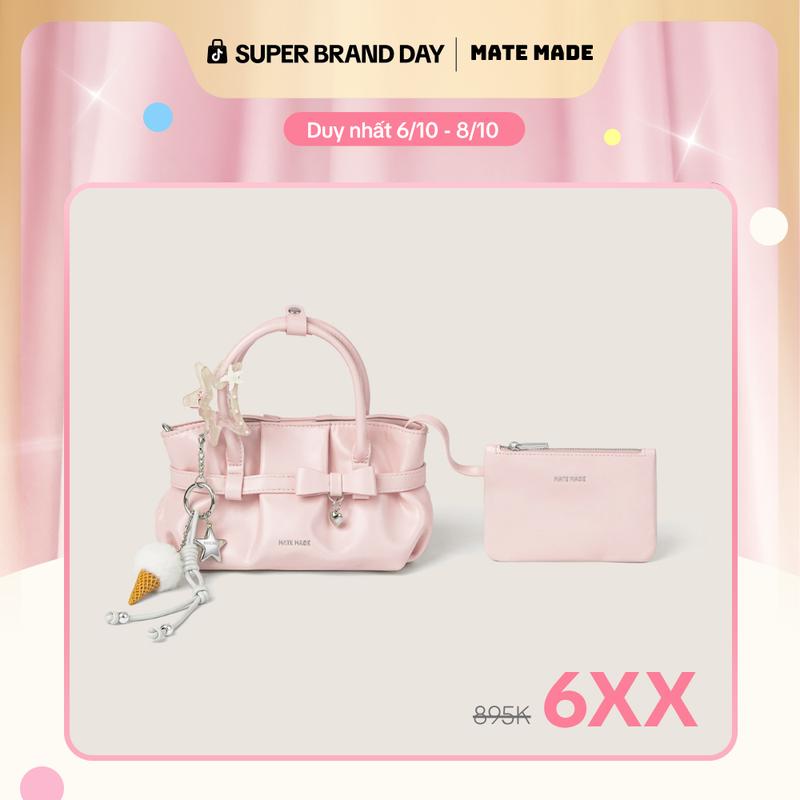 Túi Xách Nữ Mochi Bag MATE MADE - Đeo Vai Da Mềm Thời Trang