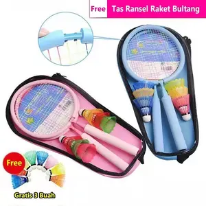Mainan Raket Bulutangkis Anak Untuk Usia 3-6-12 Tahun Untuk TK SD Tersedia 2 Jenis Warna berbahan spons