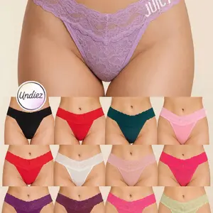 Gstring Transparan Renda Seksi Wanita/ CD G-String Sexy