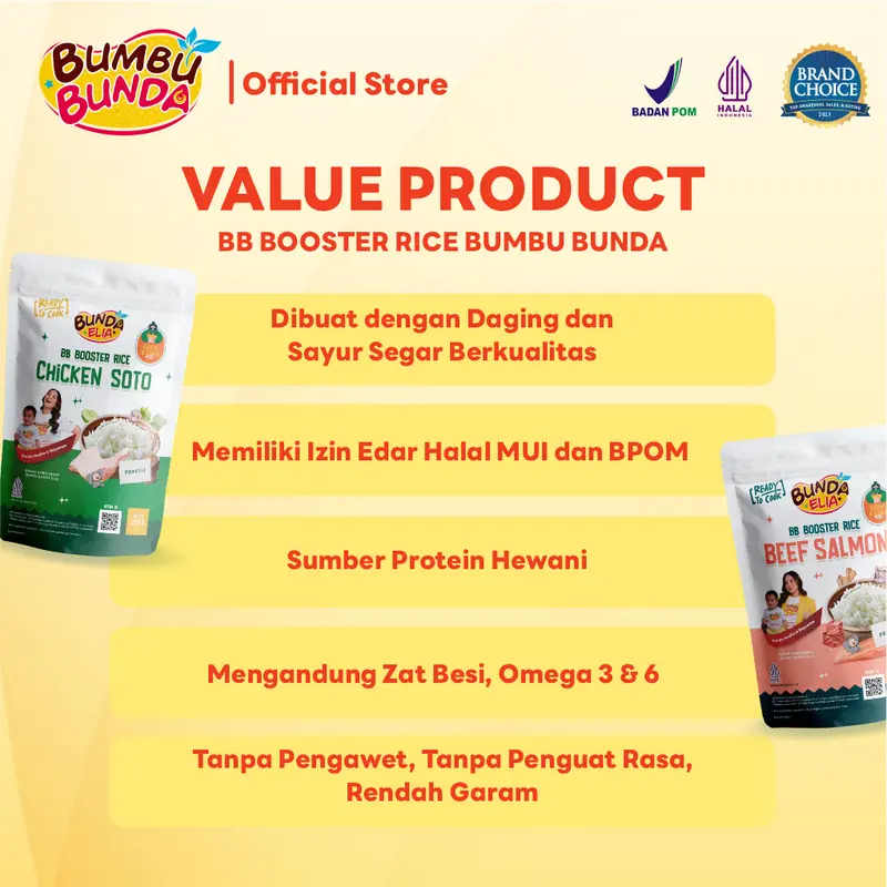 Bumbu Bunda Elia Beras Siap Masak 200 g 1