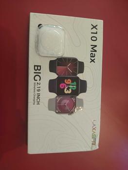 Product Review of Jam Tangan Pintar, Siri X10 MAX, Skrin Sentuh Bluetooth, Untuk Lelaki dan Wanita, Kalis Air, Jam Tangan Kecergasan, Jam Tangan Sukan, Sesuai untuk Wanita, Jam Tangan Perempuan from H**a 1