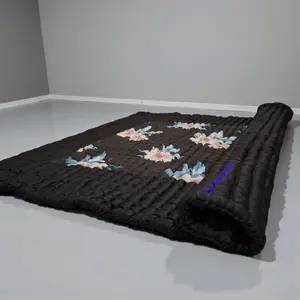 Promo Kasur Lantai JUMBO Murah 180x200cm isian Kapuk majun super Untuk 3-4 orang dewasa motif random Furniture Minimalis