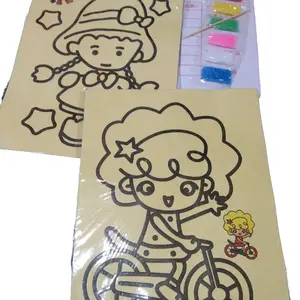 mewarnai pasir tanggung 1 pack isi 20 pcs Toys