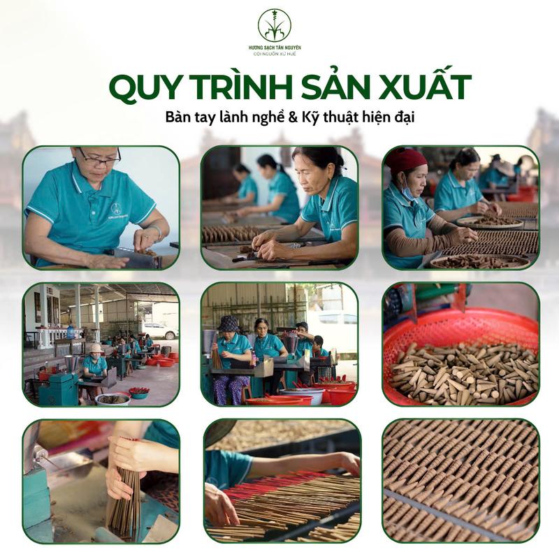 Product Introduction of Hương sạch Tân Nguyên, hương bài, nhang thơm được làm từ rễ cây hương bài hộp 45 viên dùng cho lư xông Dầu Thơm Phòng Dầu Thơm 8