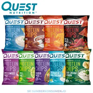 Quest Protein Chips Semua Rasa / Nutrition Energy Healthy Snack Bar