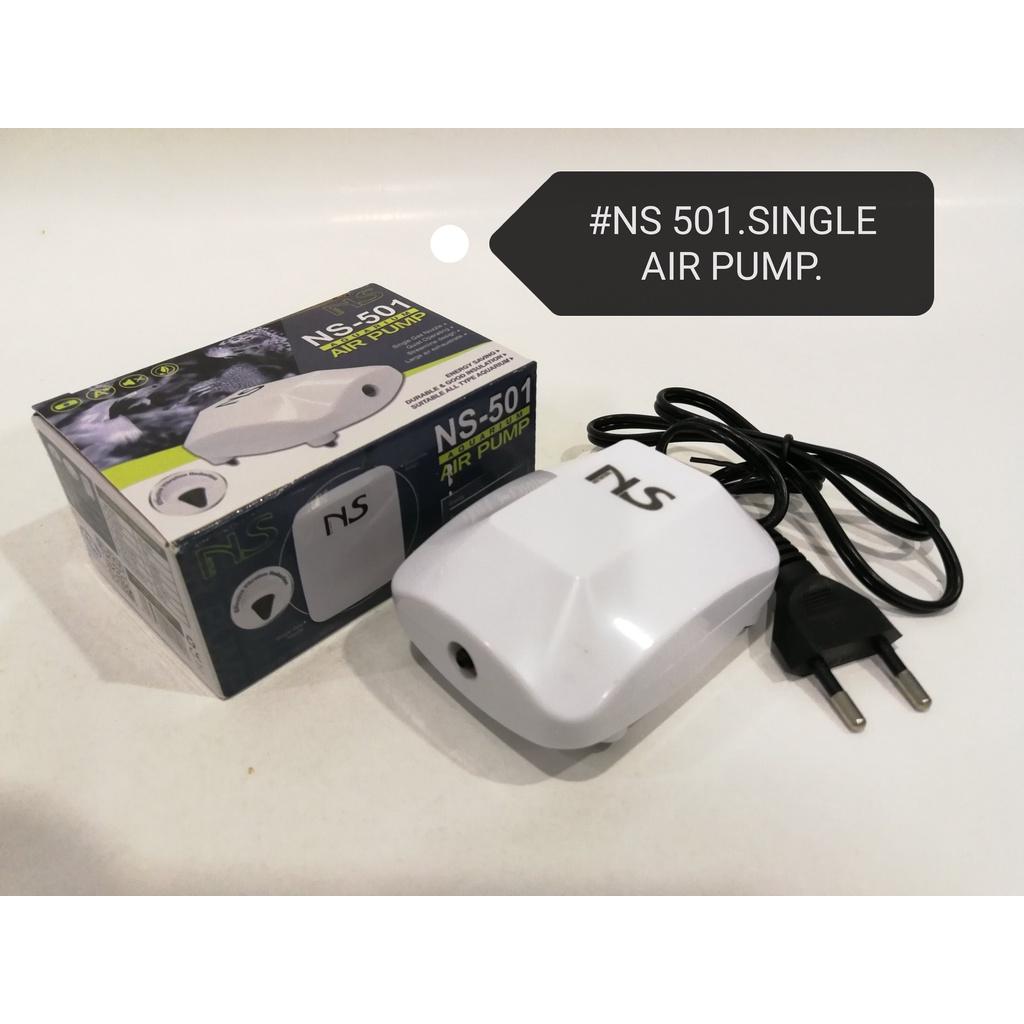 NS-501 Air Pump Aquarium Fish Pam Udara Ikan Akuarium