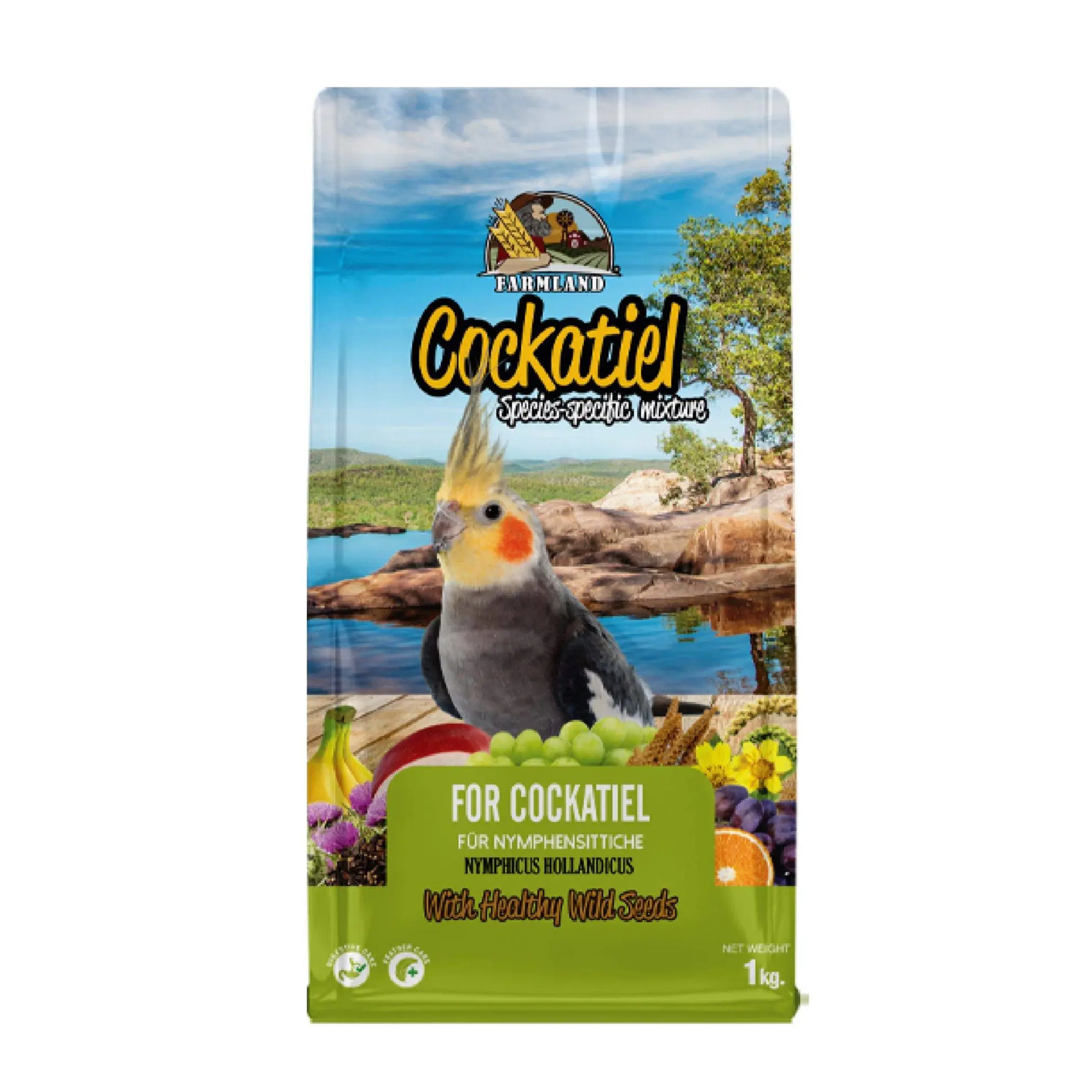 FARMLAND ADVENTURE SPECIAL FOR COCKATIELS FALK PRESTIGE PREMIUM FOOD 1KG