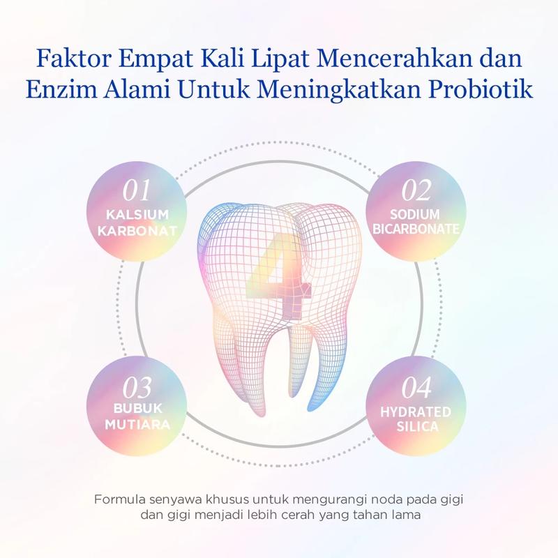 [BPOM] BREYLEE Pemutih Gigi Teeth Whitening Powder Removes Pembersih Karang Gigi Mencerahkan Gigi Gusi Mulut Memutihkan 2