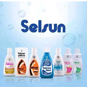 Selsun Shampoo Conditioner Series / Sampo Anti Ketombe Blue 5 Five Yellow Double Gold 7 Seven Herbal Flowers