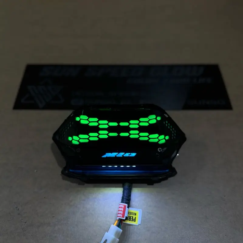 STOPLAMP X HEXA HIJAU