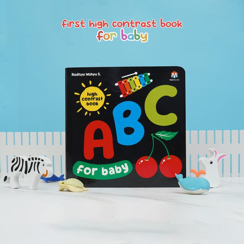 Buku Anak ABC 123 For Baby High Contrast Book - Ziyad Books 4