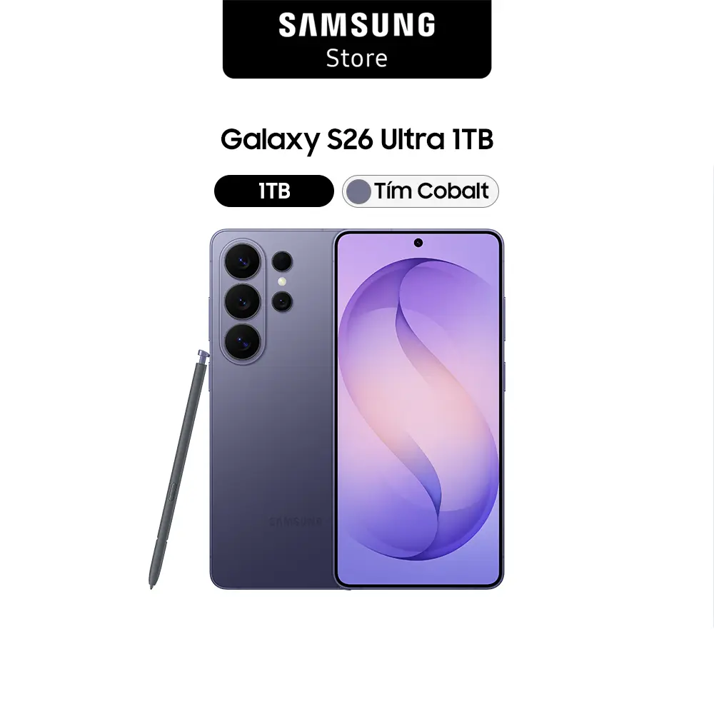 [New Launch] Điện thoại Samsung Galaxy S26 Ultra 1TB - Hàng chính hãng - Giao hàng từ 25/03 | BigBuy360 - bigbuy360.vn