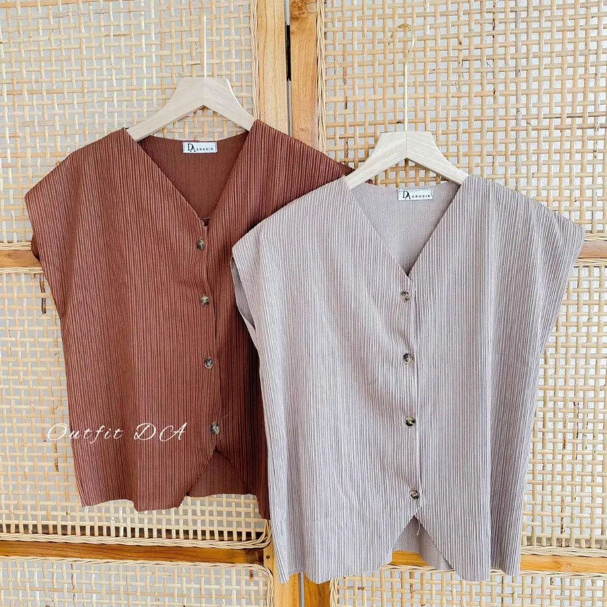 Ratna Fashion - MAVE Vest Wanita / Rompi Kancing Wanita