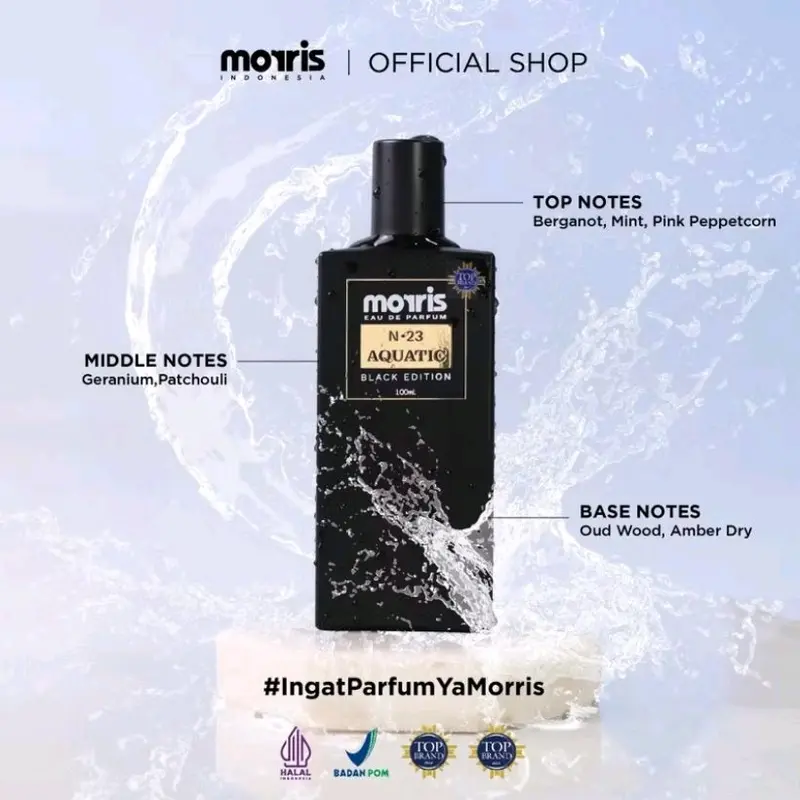 Morris EDP Black Edition/Parfume Pria 4