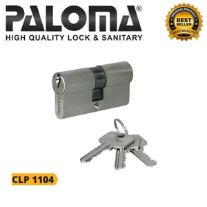Paloma Silinder Kunci CLP 1104 Double Silinder DC - SK 60MM Standary Key Satin Nickel
