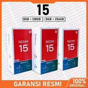 (PROMO) Xiaomi Redmi 15 4G 8/128GB 8/256GB Garansi resmi
