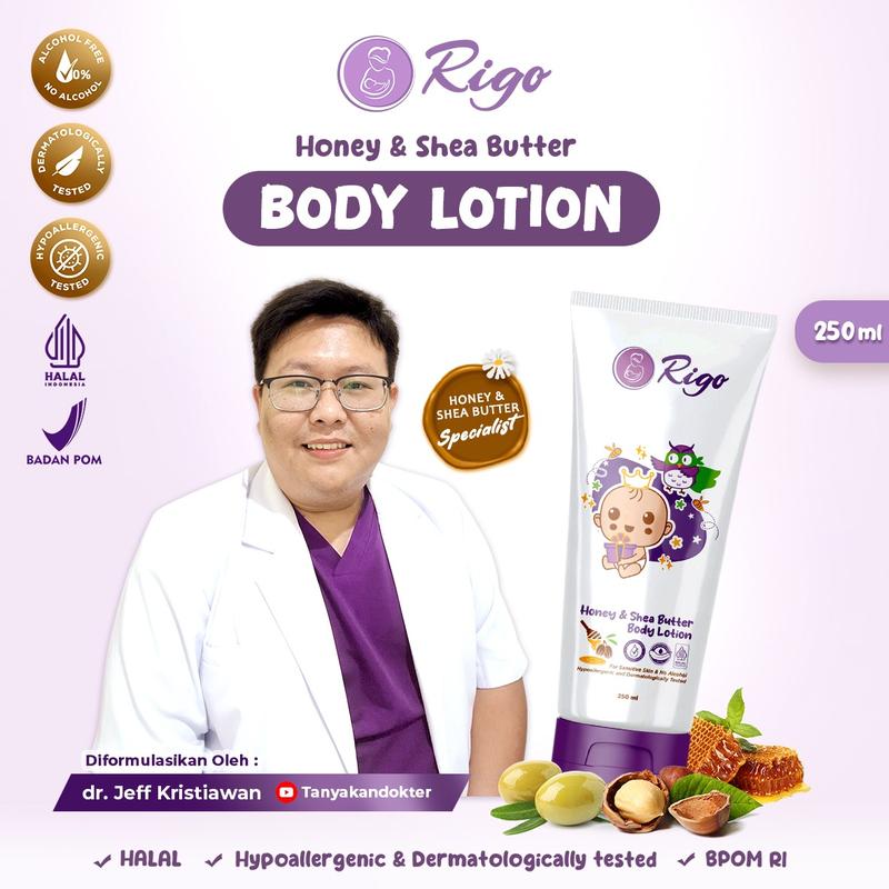 Rigo Honey & Shea Butter Body Lotion 1