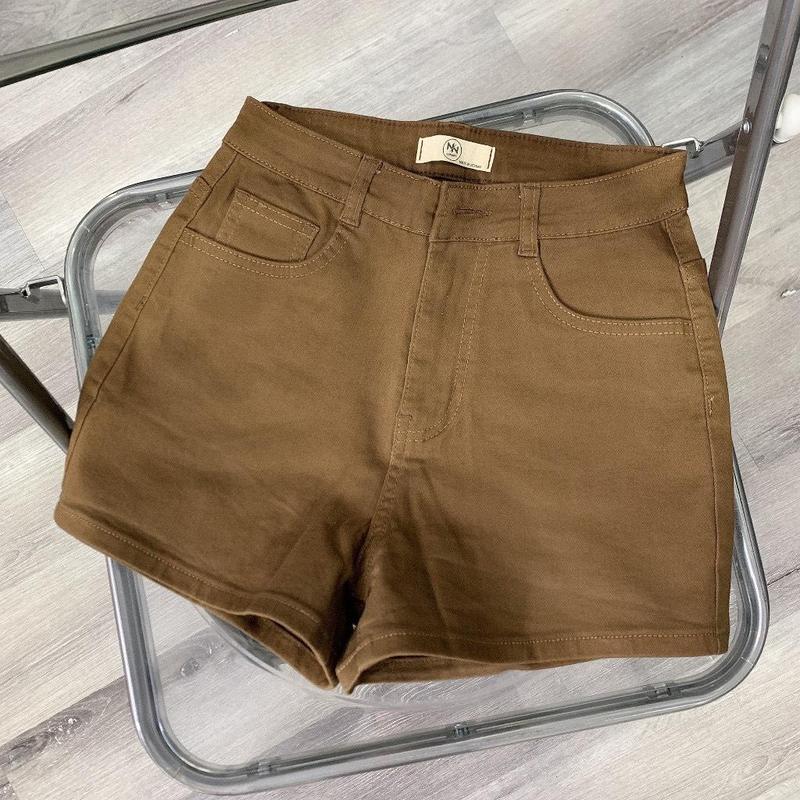 Quần jean đùi TRƠN NHIỀU MÀU CO DÃN, chất xịn_Q 120_chân ngắn BTQ2