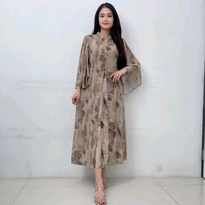 Iner auter wanita vintage terbaru korean look
