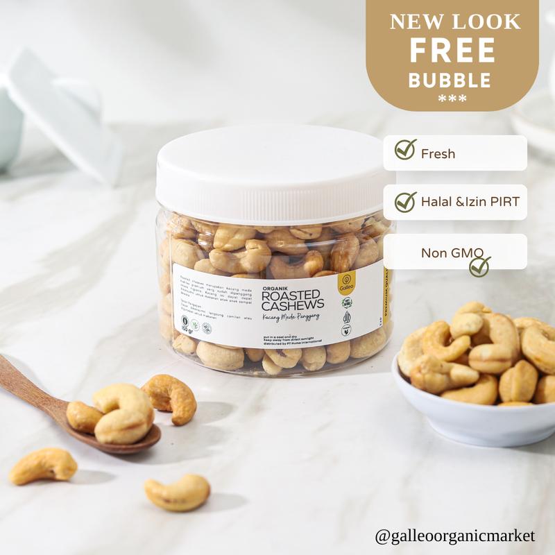 Kacang Mede Jumbo Oven 1 KG/ Roasted Chasew Galleo Kacang Mete 2