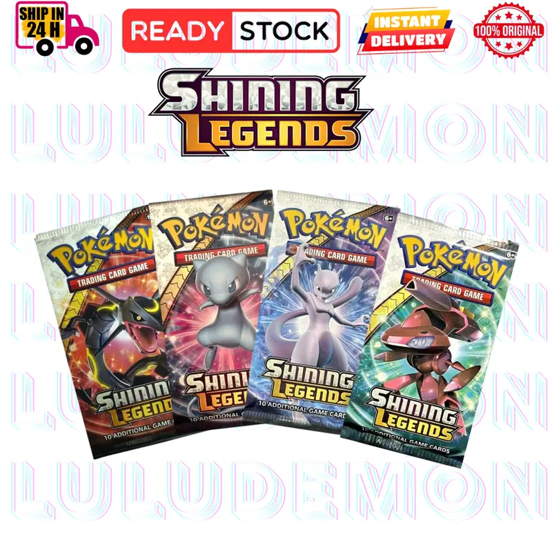 pokemon ultra sun and moon booster box PSA 8 2017 Pokemon Sun And Moon Shining Legends Booster Pack