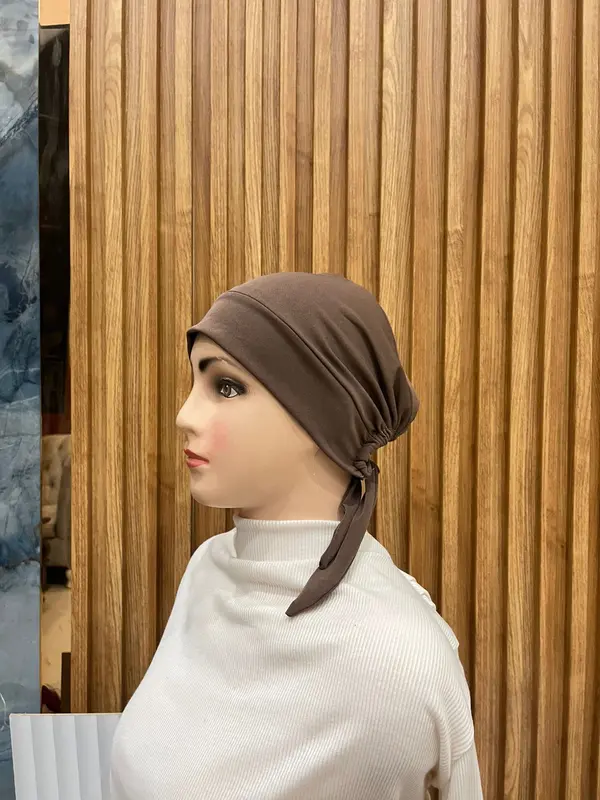 NOURAA Ciput Tali Basic - Ciput Turki - Ciput Arab Inner Hijab Malay 3