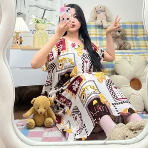 Sapasara - Daster Bali Midi Jumbo Kain Rayon LD 120 Busui Friendly Lengan Buntung ETALASE 2 Katun Nyaman Panjang Remaja Bumil Wanita Tidur Batik Motif Dewasa