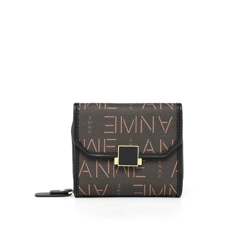 Product Introduction of Fashion Women's Bag Wallet Short Wallet Multi-function Wallet Clip Multi-Card Women's Bag Bit Organ Card Holder 12