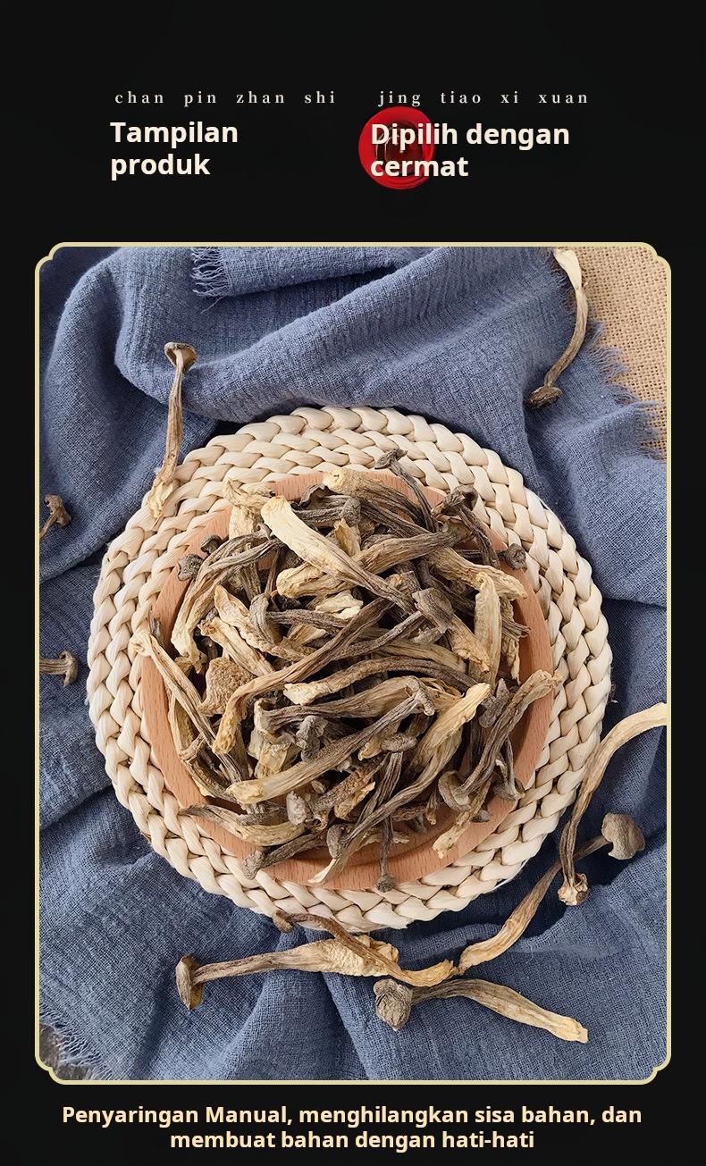 Jamur tanduk rusa, grosir barang kering Yunnan, untuk sup.