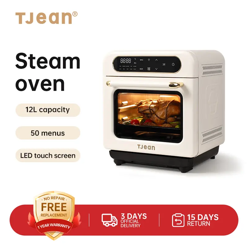 TJean Steam Oven Multifunctional Household Oven 12L