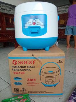 Product Review of SOGO Rice Cooker Penanak Nasi 1.0L SG-108 from n**a 3