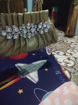 Product Review of Tas Pesta AMINDA Embellished Crystal Clutch Bag Wanita from p**i b**😜 0