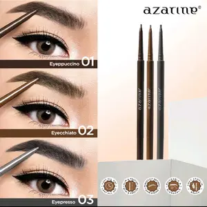 Azarine Pensil Alis Oh! My Brow Definer Eyebrow Natural Color Eye Brow Pencil