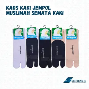 SCSocks.id - Kaos Kaki Jempol Muslimah Semata Kaki Moslem