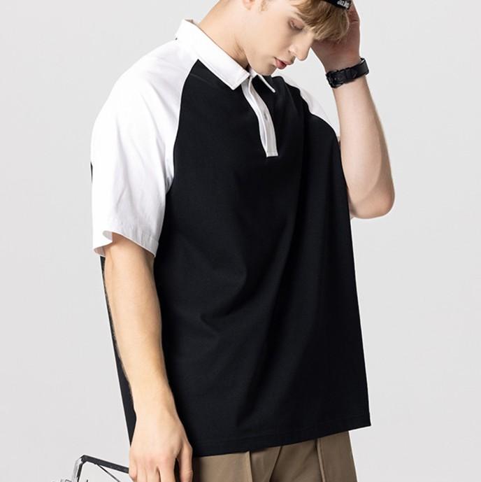 KAOS POLO Big Size (M - 6XL) Kaos Jumbo Polos logo Simple Polo Shirt Unisex M L XL XXL 3XL 4XL 5XL 6L Korean Street Style Premium Lembut Adem Nyaman dipakai Sablon Bordir Atasan Pria Kerah Distro Oversize Pendek Cream Coklat Hitam 3