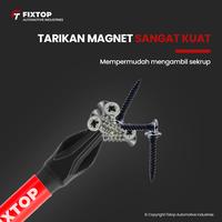 Gambar FIXTOP Mata Obeng Impact Magnet Hex 1/4 PH2 Panjang 25MM-150MM Magnetic Screwdriver Drill Bit - SATUAN-25MM dari Fixtop Automotive Industries Kota Administrasi Jakarta Utara 3 Tokopedia