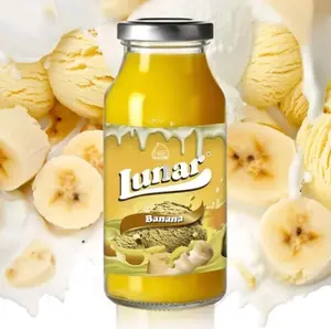 [LUNAR] [BANANA] Sirup Teros Kemasan Botol - Minuman Sirup Buah Konsentrat Alami Syrup 60ML