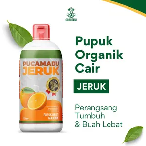 PUCAMADU Pupuk Organik Cair Jeruk Pelebat Buah dan Penyubur Tanaman Berkualitas Tinggi