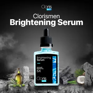 Clorismen Brightening Serum 30ml – Serum Wajah Pria Mencerahkan & Glowing | Niacinamide Alpha Arbutin | Atasi Flek Hitam & Kulit Kusam