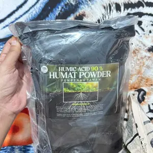 Asam Humat isi 1 Kilo Pembenah Tanah Tanpa Campuran 100% Original Untuk Tanaman Cabai, Durian, Dll