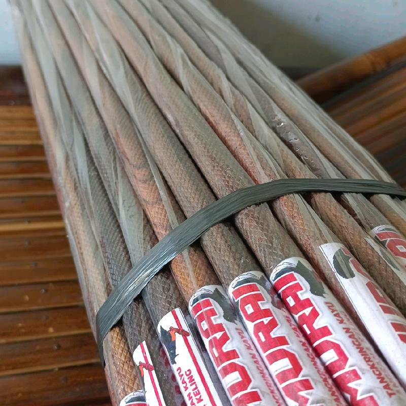 2pcs Tangkringan burung kayu angsana keling 2