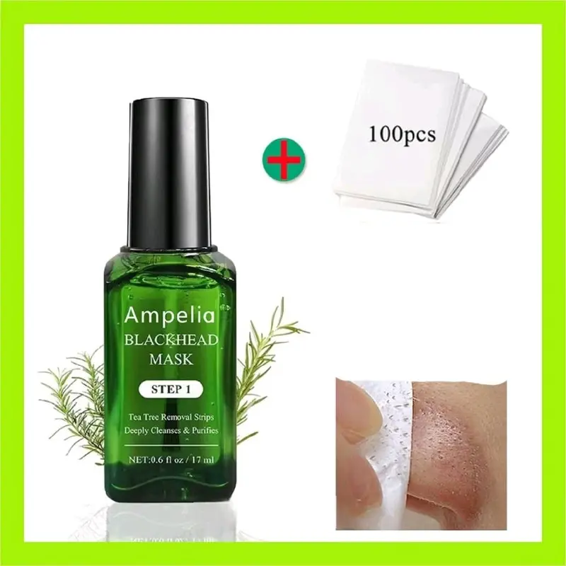 Ampelia Blackhead Mask Step 1 + 100pcs Paper 0
