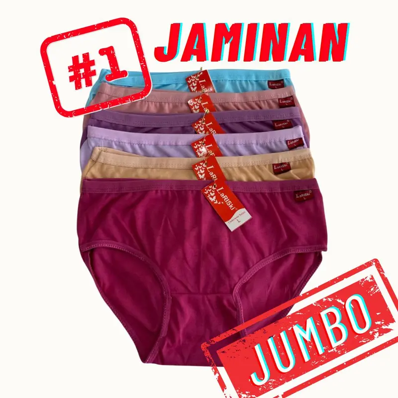 CELANA DALAM WANITA MIRIP/LAKUNI PROMO! TERMURAH DI TIKTOK! HARGA PROMO MURAH BERKUALITAS! Katun Nyaman Pendek Dewasa Lembut Lingerie knicker cewek Waist Remaja Boxer Hitam Korset High 0