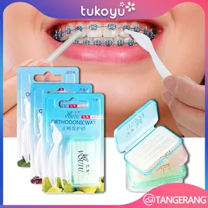 ready stock Orthodontic Wax Lilin Behel Gigi Pencegah Sariawan Lilin Dental Kawat Gigi Orthodontic Gum